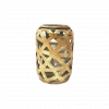 Ceramic Gold Lantern